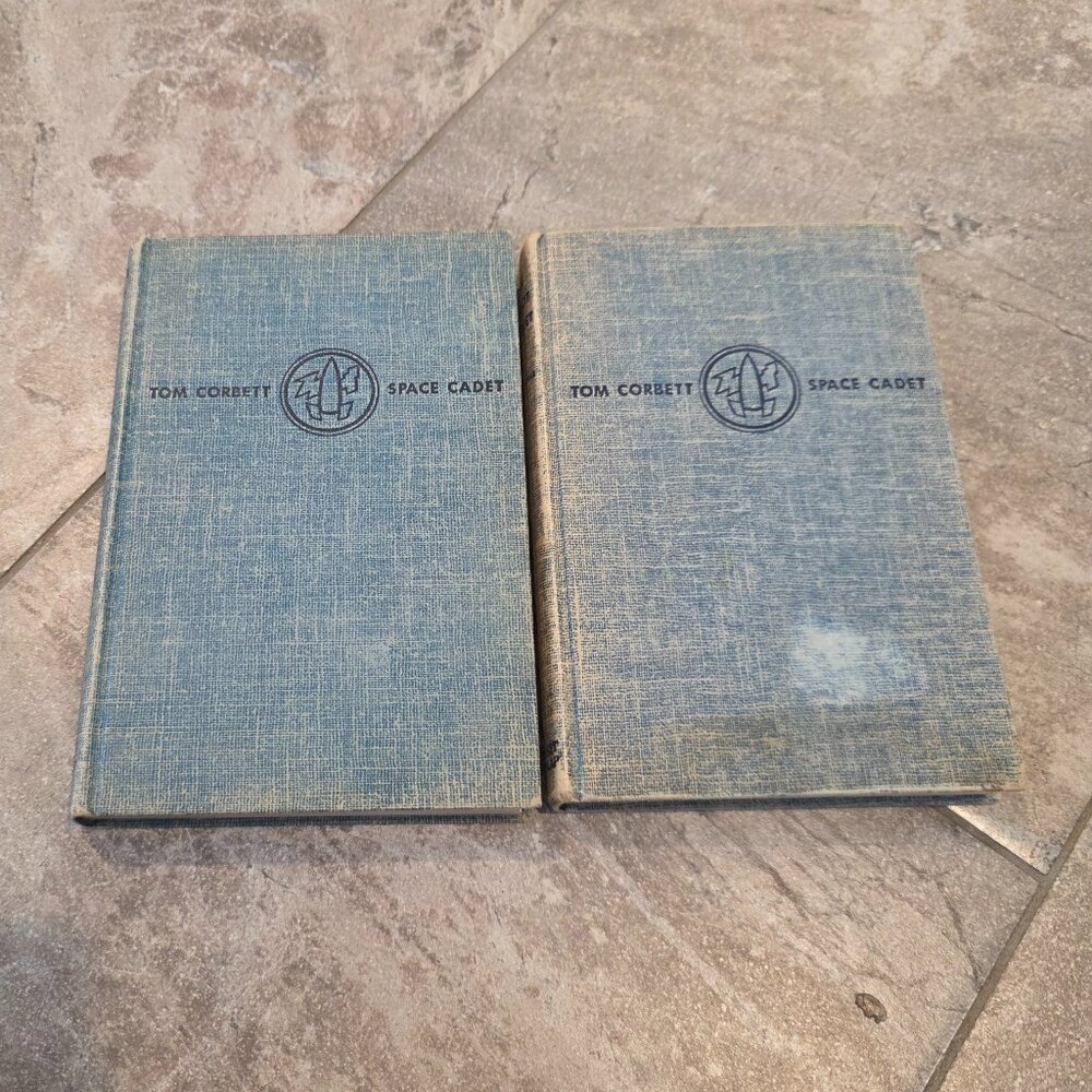 Tom Corbett Space Cadet Books - Lot of 2, 1952-55 Hardcover